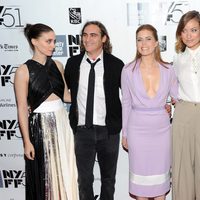 Olivia Wilde, Amy Adams, Rooney Mara y Joaquin Phoenix en el Festival de Cine de Nueva York 2013