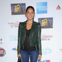 Olivia Munn en el cumpleaños de Hugh Jackman en Hollywood