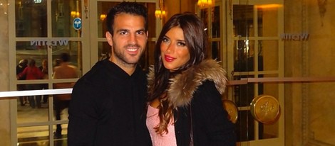 Cesc Fábregas y Daniella Semaan, muy enamorados