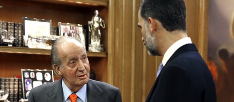 El Rey Juan Carlos y el Príncipe Felipe preparan la Cumbre Iberoamericana de Panamá