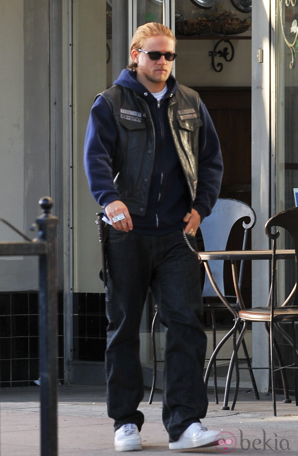 Charlie Hunnam graba en Los Angeles 'Hijos de la Anarquía'