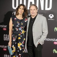 Juanjo Puigcorbé y Lola Marceli en el estreno de 'Grand Piano' en Madrid