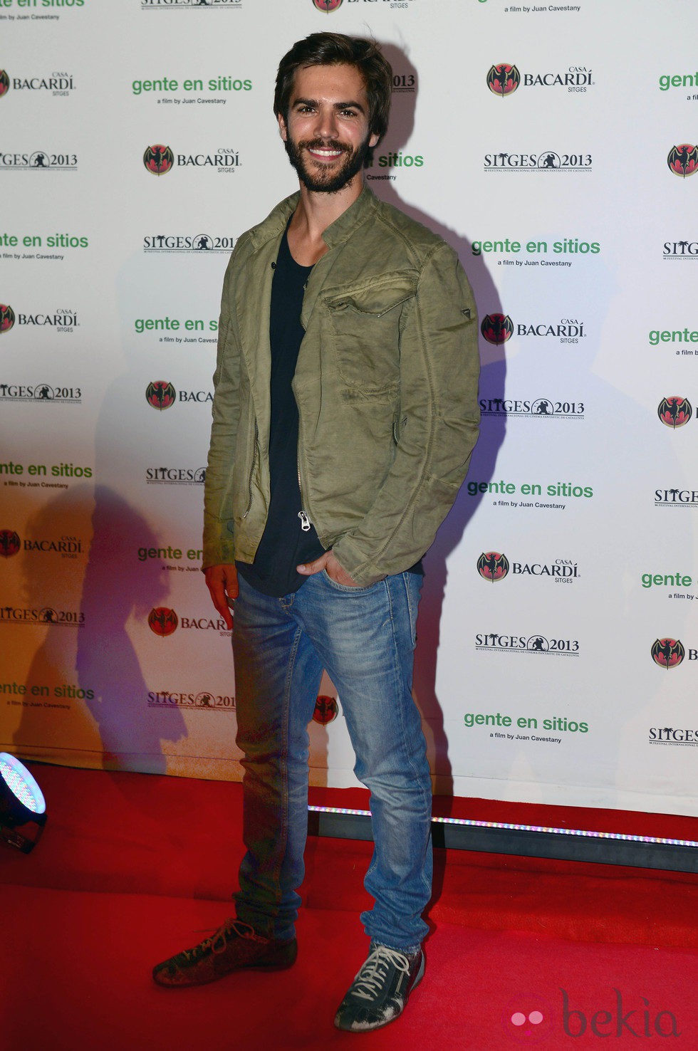 Marc Clotet en el estreno de 'Gente en sitios' en el Festival de Sitges 2013