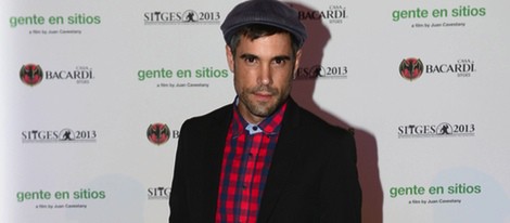 Unax Ugalde en el estreno de 'Gente en sitios' en el Festival de Sitges 2013