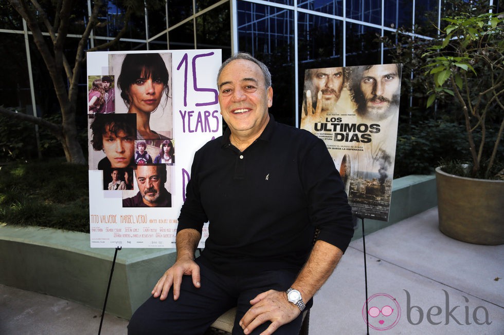 Tito Valverde en la presentación de '15 años y un día' en el Festival Recent Spanish Cinema