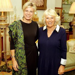 Laurentien de Holanda y la Duquesa de Cornualles en un encuentro en Clarence House