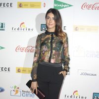 Noelia López en la proyección de 'Capitán Phillips' por la Fiesta del Cine