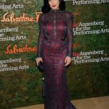 Dita von Teese en la apertura del Centro Wallis de Beverly Hills