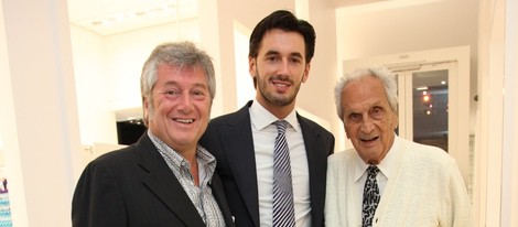 Vittorio Missoni, Ottavio Missoni Jr. y Ottavio Missoni 