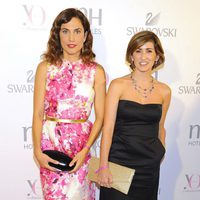 Toni Acosta y Alejandra Martos en un concierto solidario de Malú