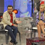 Jorge Javier Vázquez entrevista a Belén Esteban en su vuelta a 'Sálvame Deluxe'