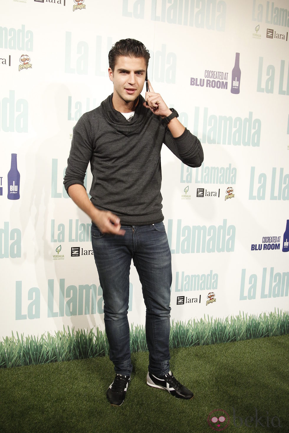 Maxi Iglesias en el estreno de 'La llamada'