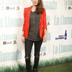 Silvia Alonso en el estreno de 'La llamada'