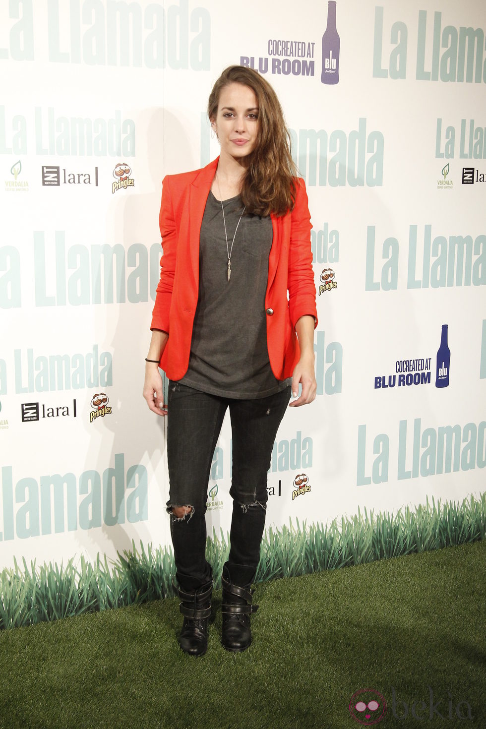 Silvia Alonso en el estreno de 'La llamada'