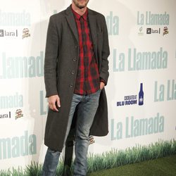 Eloy Azorín en el estreno de 'La llamada'