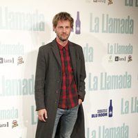 Eloy Azorín en el estreno de 'La llamada'