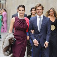 Julián López "El Juli" y Rosario Domecq en la boda del torero Miguel Ángel Perera y Verónica Gutiérrez