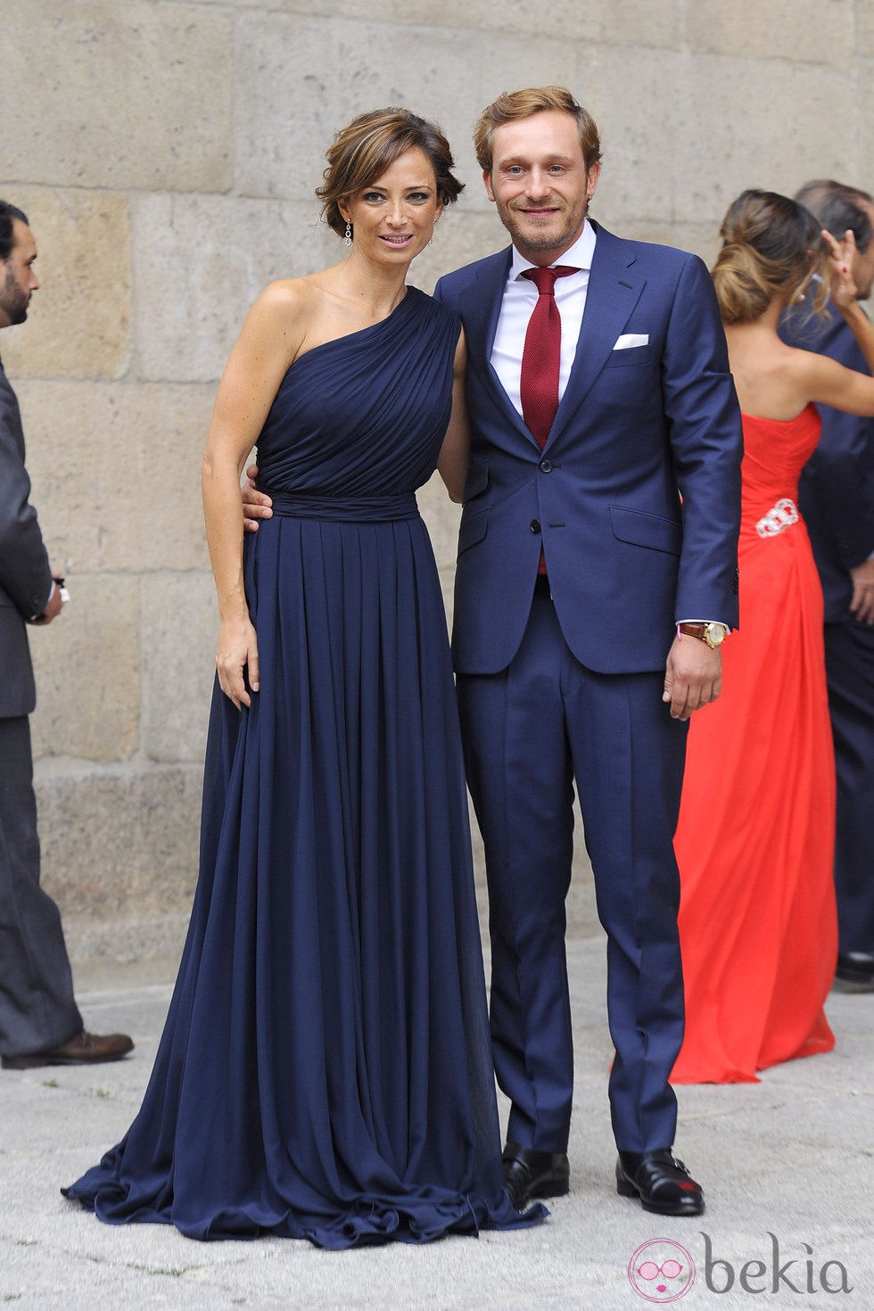 Juan Peña en la boda del torero Miguel Ángel Perera y Verónica Gutiérrez