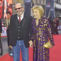 Jacques Audiard y Marisa Paredes en la inauguración de la Seminci 2013