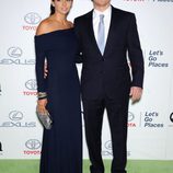 Matt Damon y Luciana Barroso en los Environmental Media Awards 2013