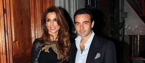 Paloma Cuevas y Enrique Ponce en el 30 cumpleaños de Margarita Vargas