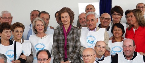 La Reina Sofía inaugura el nuevo almacén de la Fundación Banco de Alimentos de Madrid