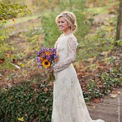 Kelly Clarkson en su boda