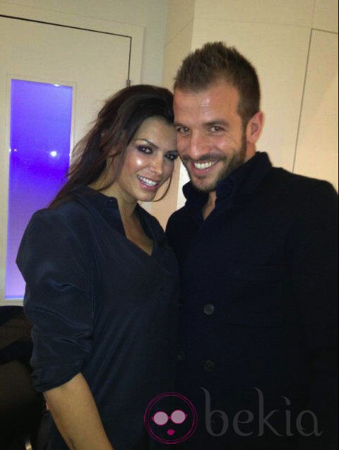 Rafael Van der Vaart y Sabia Boulahrouz