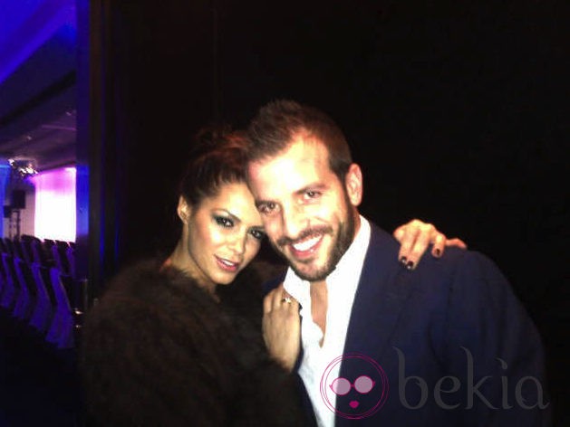 Rafael Van der Vaart y Sabia Boulahrouz de fiesta