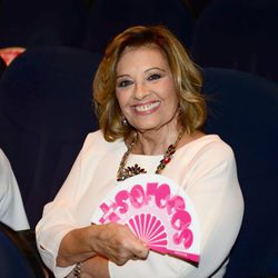 Maria Teresa Campos en el estreno de 'Más Sofocos' en Barcelona