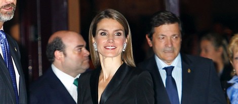 La Princesa Letizia en el concierto previo a la entrega de los Premios Príncipe de Asturias 2013