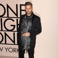 Ricky Martin en la fiesta de Giorgio Armani 'One Night Only' en Nueva York