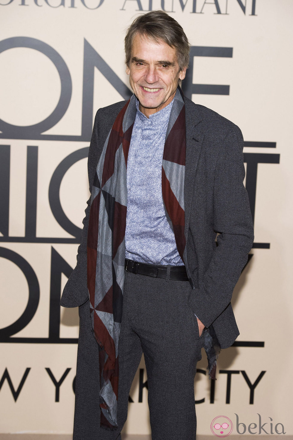 Jeremy Irons en la fiesta de Giorgio Armani 'One Night Only' en Nueva York