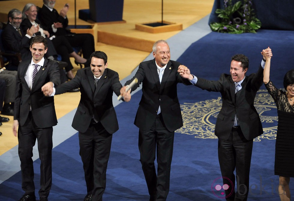 Representantes de la Sociedad Max Planck, Premio Príncipe de Asturias 2013 de Cooperación Internacional