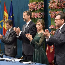 El Príncipe Felipe y la Princesa Letizia presiden los Premios Príncipe de Asturias 2013