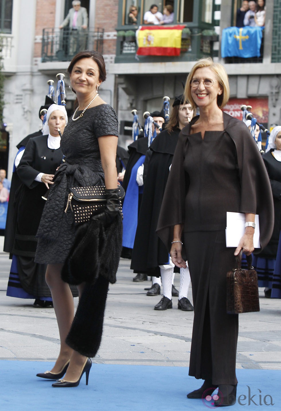 Rosa Díez en los Premios Príncipe de Asturias 2013