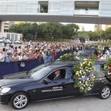 Llegada de los restos de Manolo Escobar a su funeral