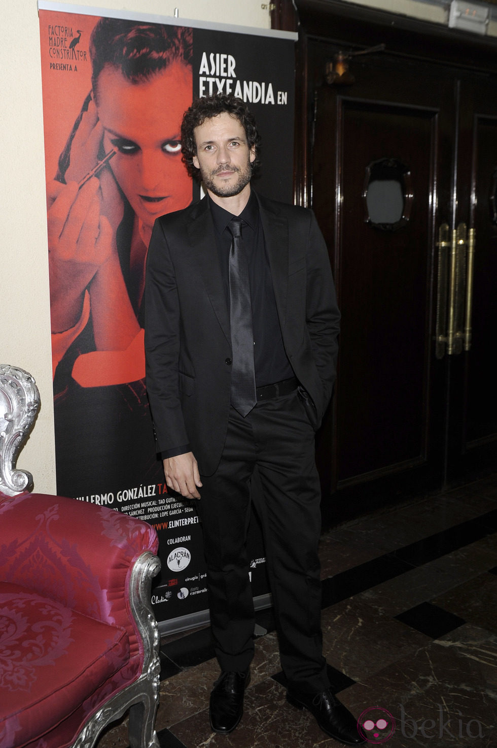 Daniel Grao en el re estreno de 'El intérprete' en Madrid