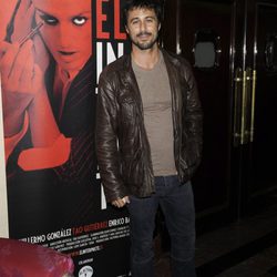 Hugo Silva en el re estreno de 'El intérprete' en Madrid