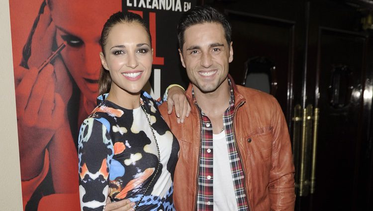 Paula Echevarría y David Bustamante en el re estreno de 'El intérprete' en Madrid