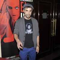 Unax Ugalde en el re estreno de 'El intérprete' en Madrid