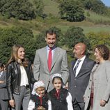 El Príncipe Felipe y la Princesa Letizia visitan Teverga, Pueblo Ejemplar 2013