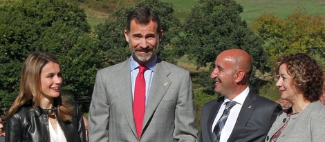 El Príncipe Felipe y la Princesa Letizia visitan Teverga, Pueblo Ejemplar 2013