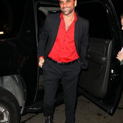 John Stamos disfrazado de demonio en una fiesta de Halloween en Los Ángeles 