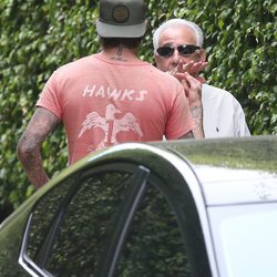 David Beckham tras su accidente de coche en Beverly Hills