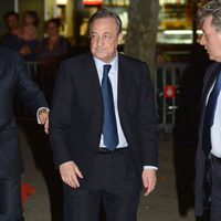 Florentino Pérez durante la boda de Pablo Lara y Anna Brufau en Barcelona