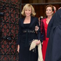 María Teresa Fernández de la Vega durante la boda de Pablo Lara y Anna Brufau en Barcelona