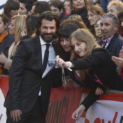 Rodolfo Sancho en la gala de clausura de la Seminci 2013