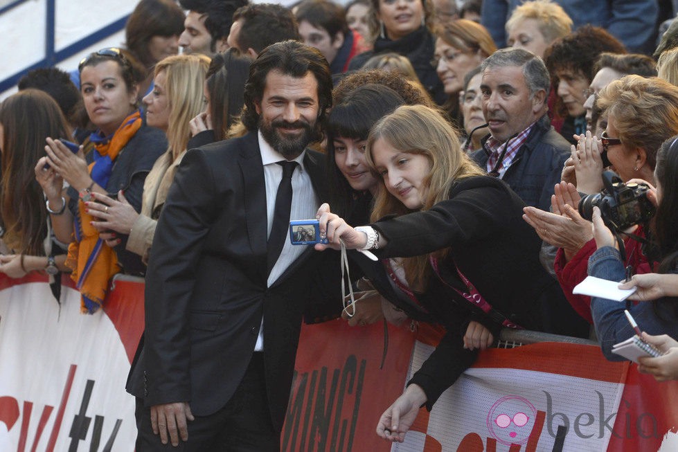 Rodolfo Sancho en la gala de clausura de la Seminci 2013