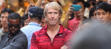 Michael Bay en el rodaje de 'Transformers 4: La era de la extinción' en Hong Kong